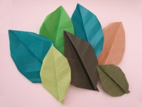 bloomize Origami Leaves